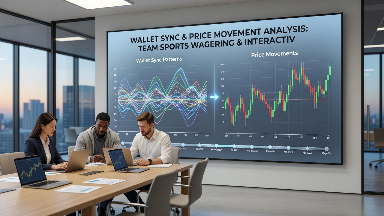 Darstellung der Korrelation zwischen Wallet-Sync und Preisbewegungen in interaktiven Spielen